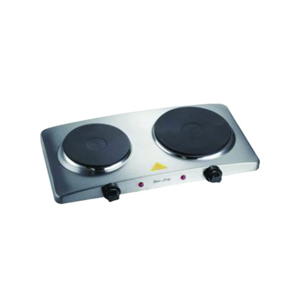 Chrome Hotplate Cooktop For Easy And Electric Cooking Experience